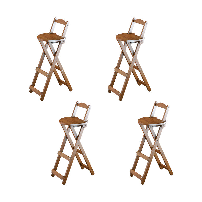 Contemporary Counter Chair Armless Counter-height Stool for Living Room