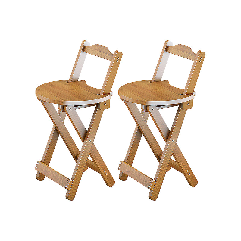 Contemporary Counter Chair Armless Counter-height Stool for Living Room