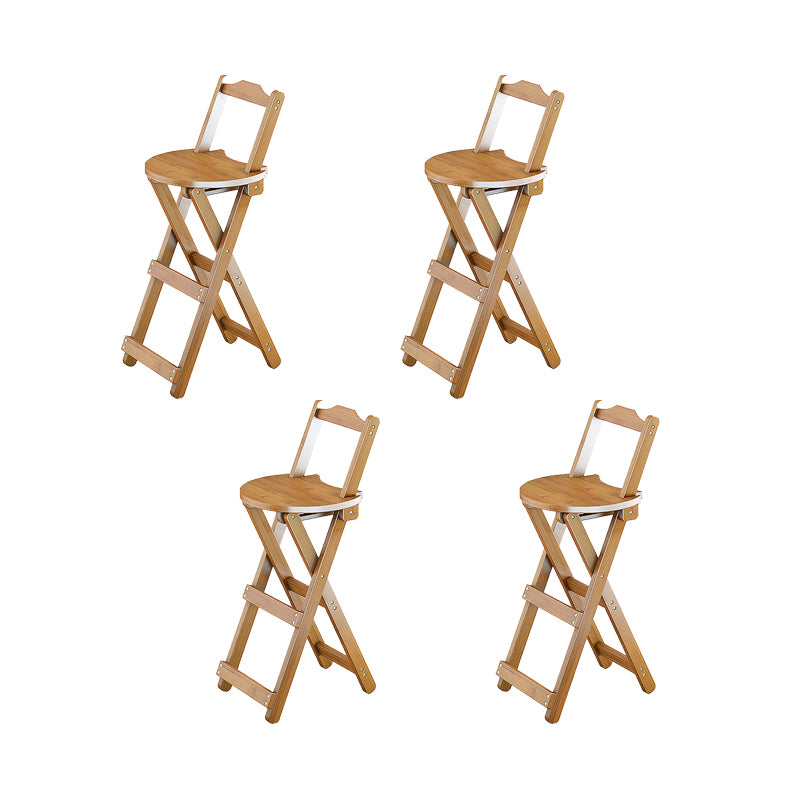 Contemporary Counter Chair Armless Counter-height Stool for Living Room