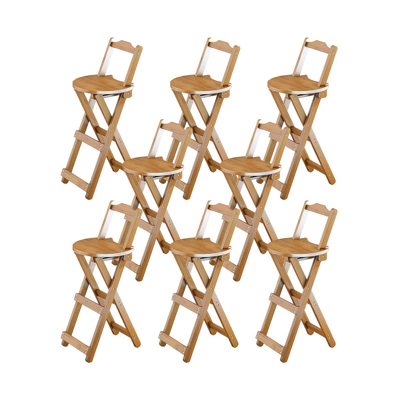 Contemporary Counter Chair Armless Counter-height Stool for Living Room