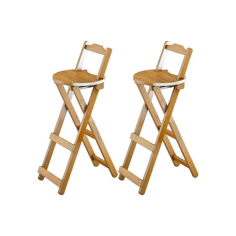 Contemporary Counter Chair Armless Counter-height Stool for Living Room