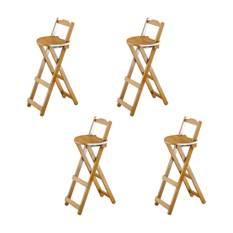 Contemporary Counter Chair Armless Counter-height Stool for Living Room