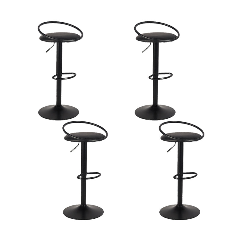 Contemporary Counter Height Stools Adjustable Bar and Counter Stool