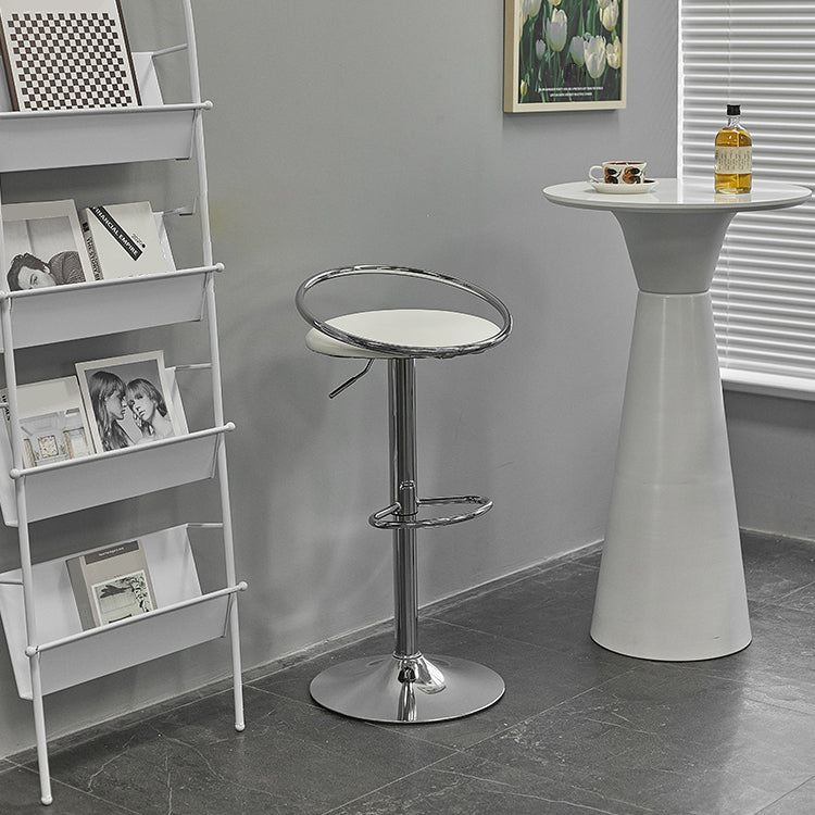 Contemporary Counter Height Stools Adjustable Bar and Counter Stool