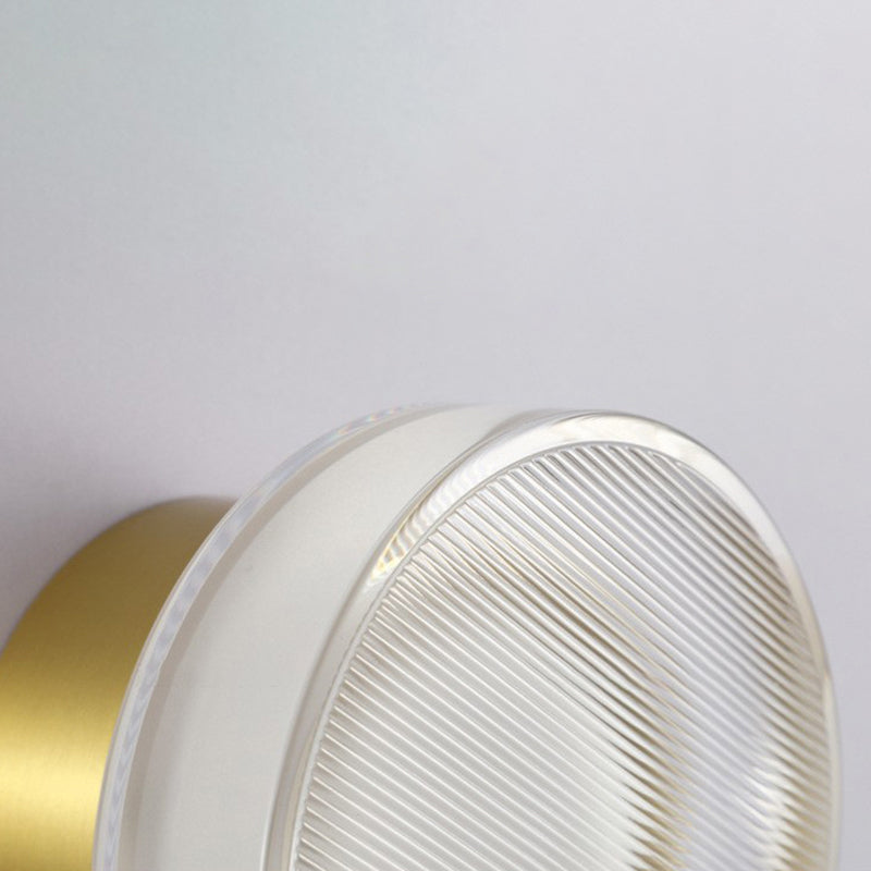 Geometric Wall Lighting Simplicity Acrylic 1 Light Wall Sconces in Clear