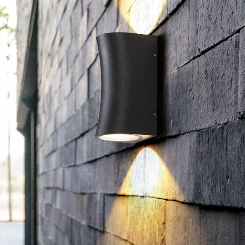 Geometric Wall Mounted Lamp Contemporary Metal Wall Lighting Ideas