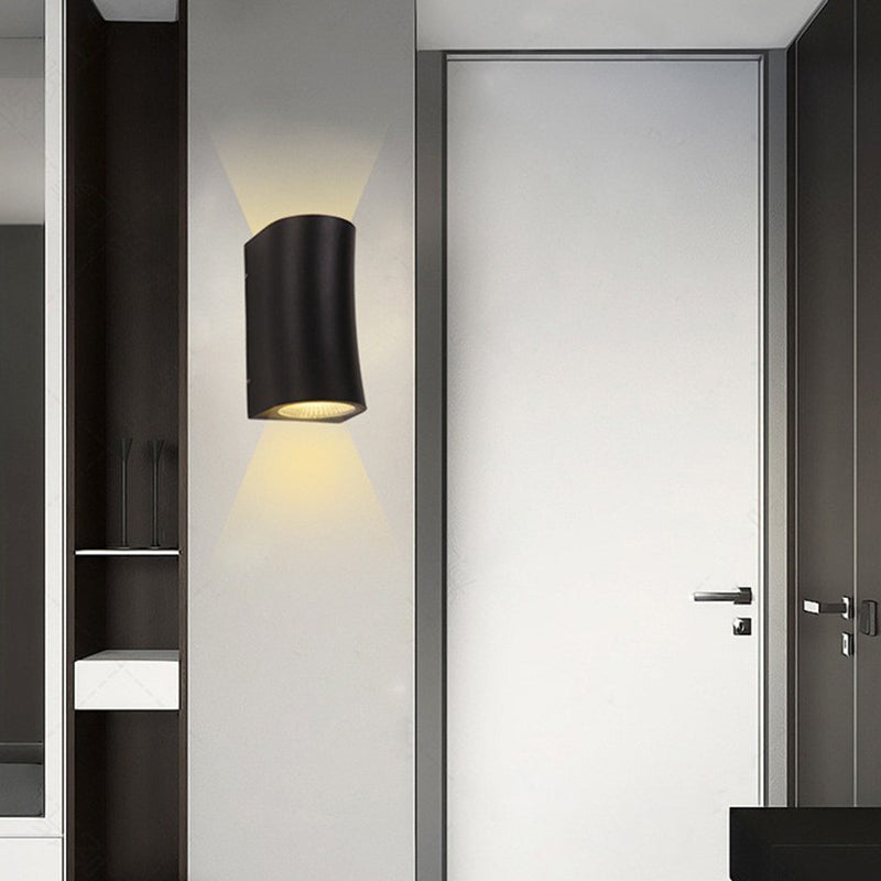 Geometric Wall Mounted Lamp Contemporary Metal Wall Lighting Ideas