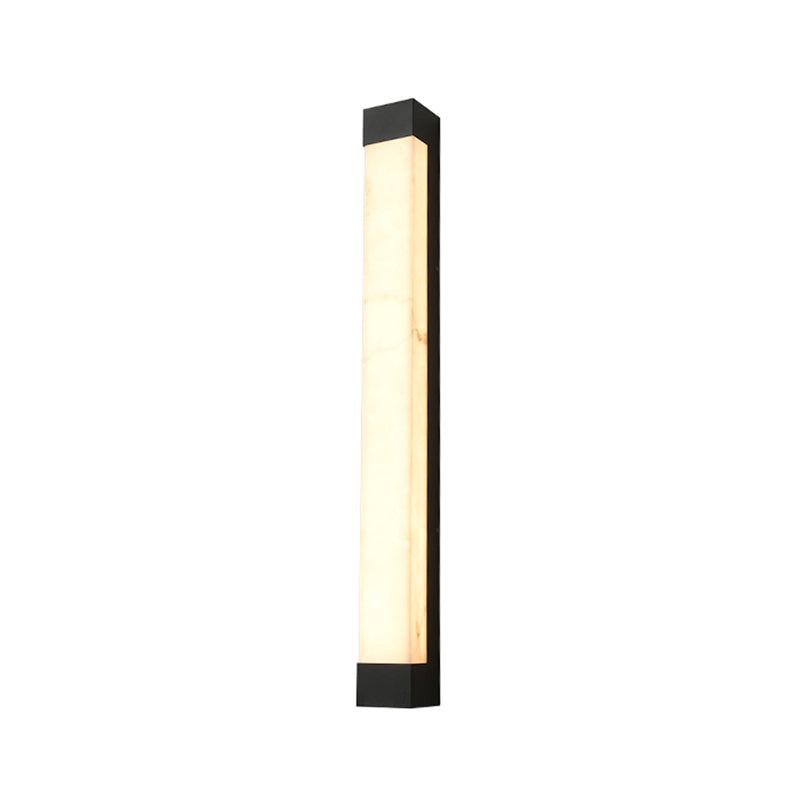 Rectangle Shade Wall Sconce Contemporary Outdoor Wall Light Fixture for Courtyard