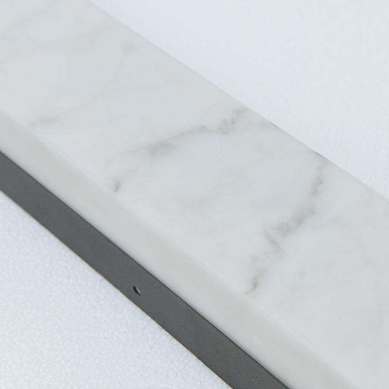 Rectangle Shade Wall Sconce Contemporary Outdoor Wall Light Fixture for Courtyard