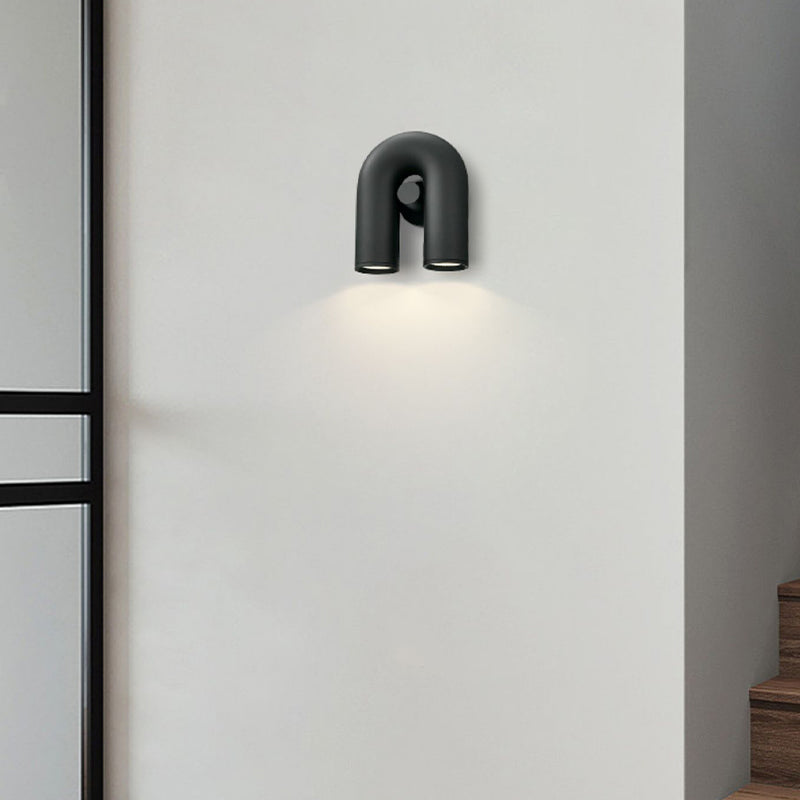 Modernist Wall Sconce U Shape Wall Light Fixture for Bedroom