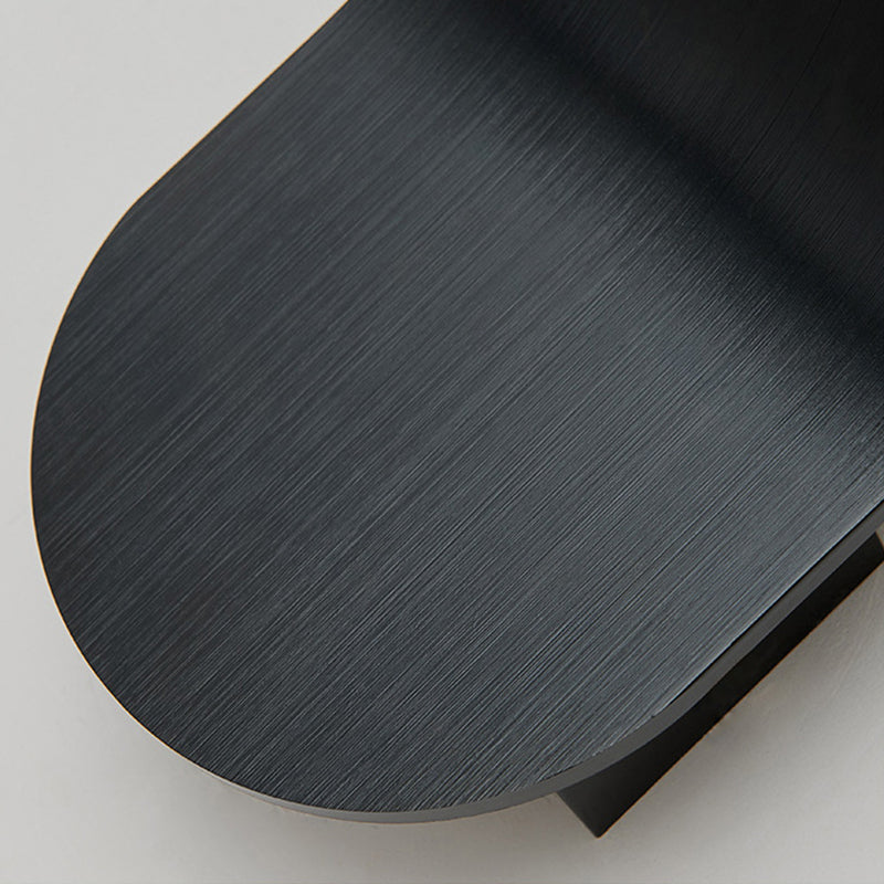 Contemporary Single Black/White Wall Mounted Sconce Metal Wall Light