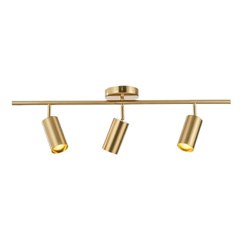 Multi Light Bathroom Vanity Lighting Metal Bath Sconce in Gold Finish
