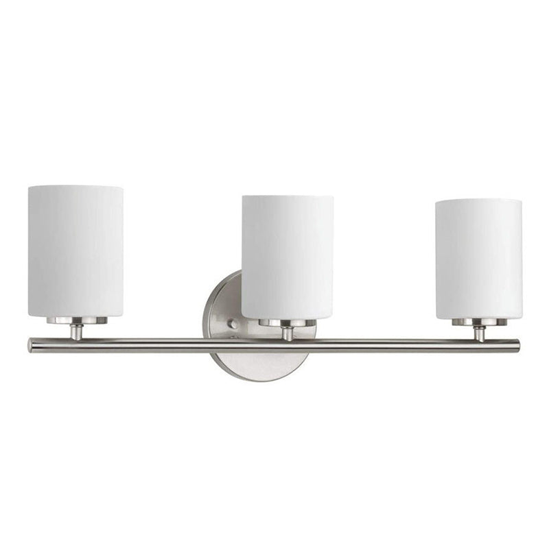 Cylinder Glass Shade Bath Sconce Post Modern Multi - Head Bathroom Vanity Lighting