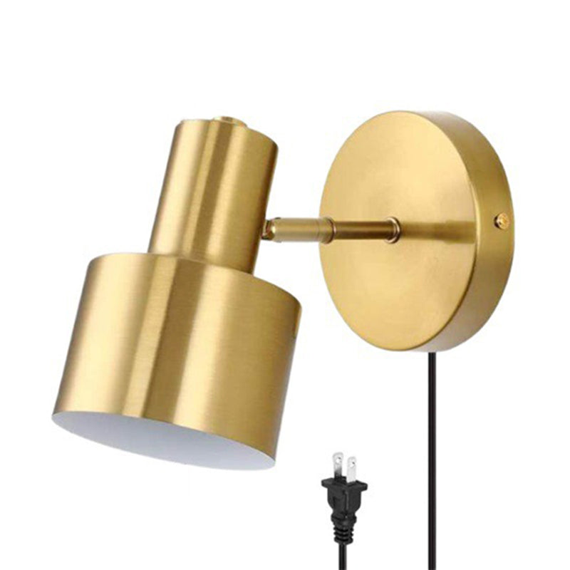 Post Modern Industrial Bath Sconce 1 - Light Adjustable Bathroom Vanity Lighting