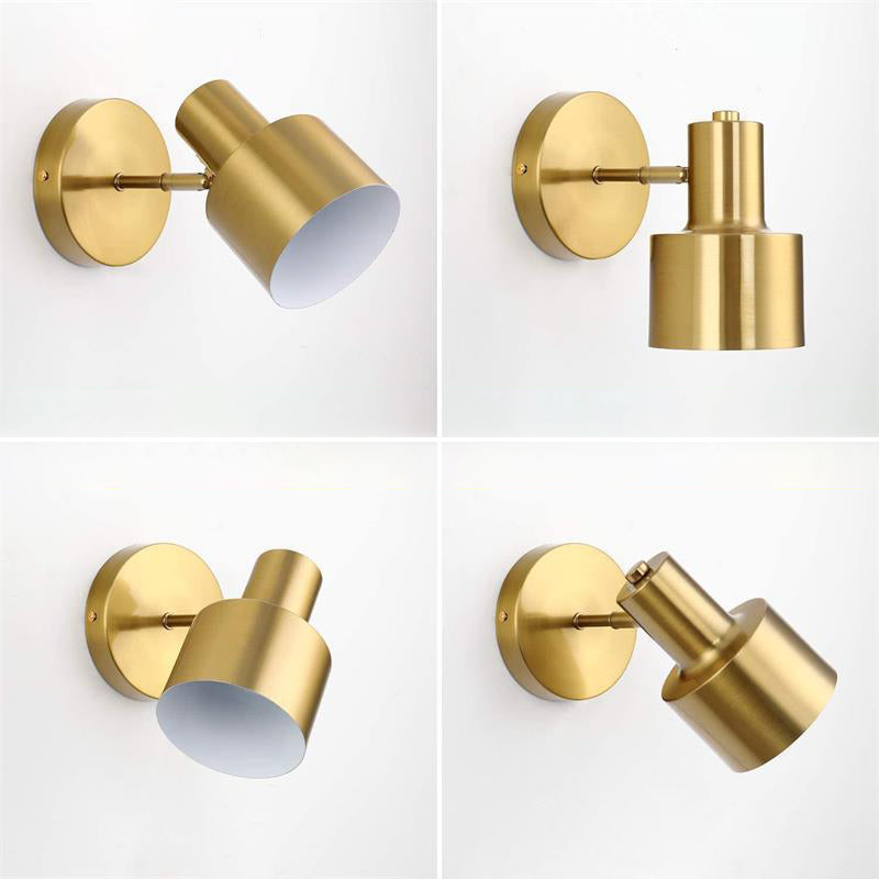 Post Modern Industrial Bath Sconce 1 - Light Adjustable Bathroom Vanity Lighting