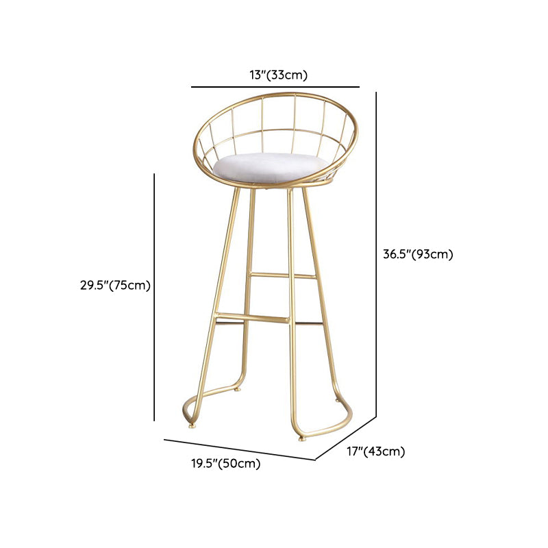 Glam Style Bar Table Set 1/2 Pcs White Granite Bar Table Set