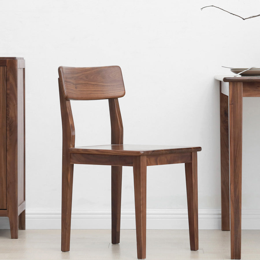 Dining Room Armless Dining Chair Home Open Back Dining Chair