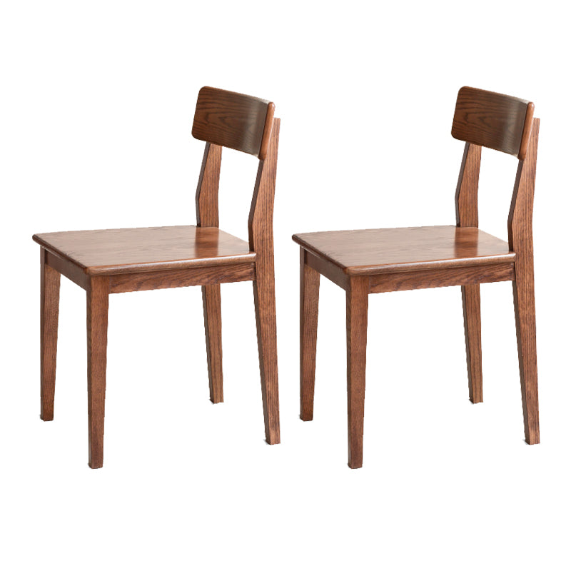 Dining Room Armless Dining Chair Home Open Back Dining Chair