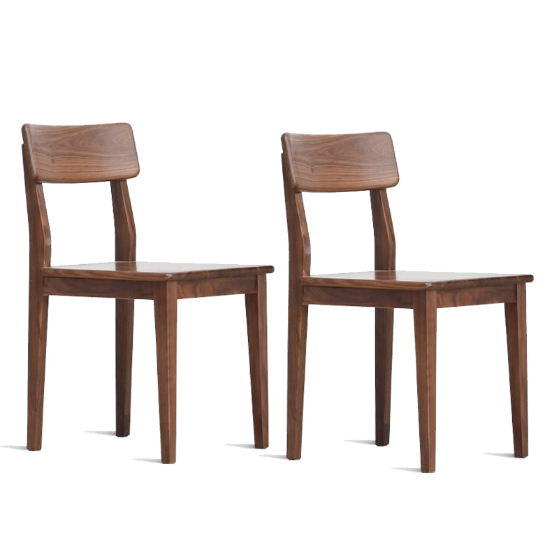 Dining Room Armless Dining Chair Home Open Back Dining Chair