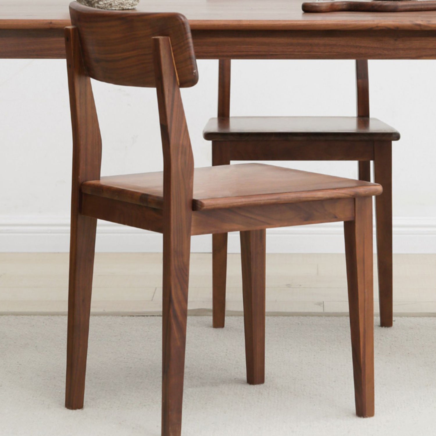 Dining Room Armless Dining Chair Home Open Back Dining Chair