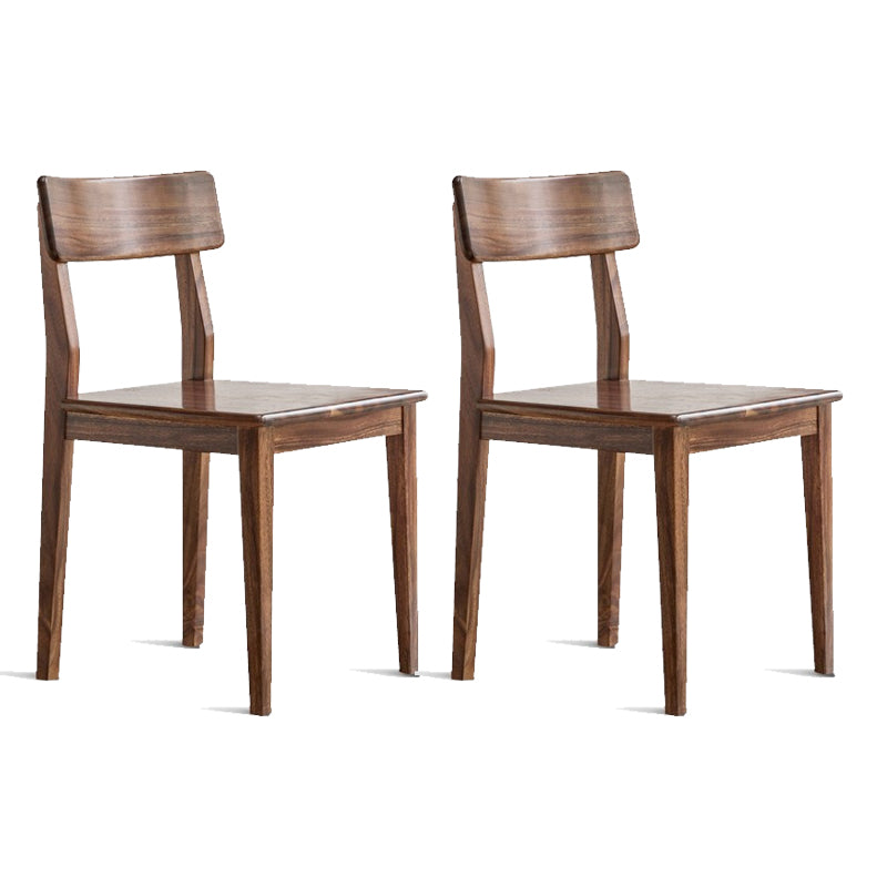 Dining Room Armless Dining Chair Home Open Back Dining Chair