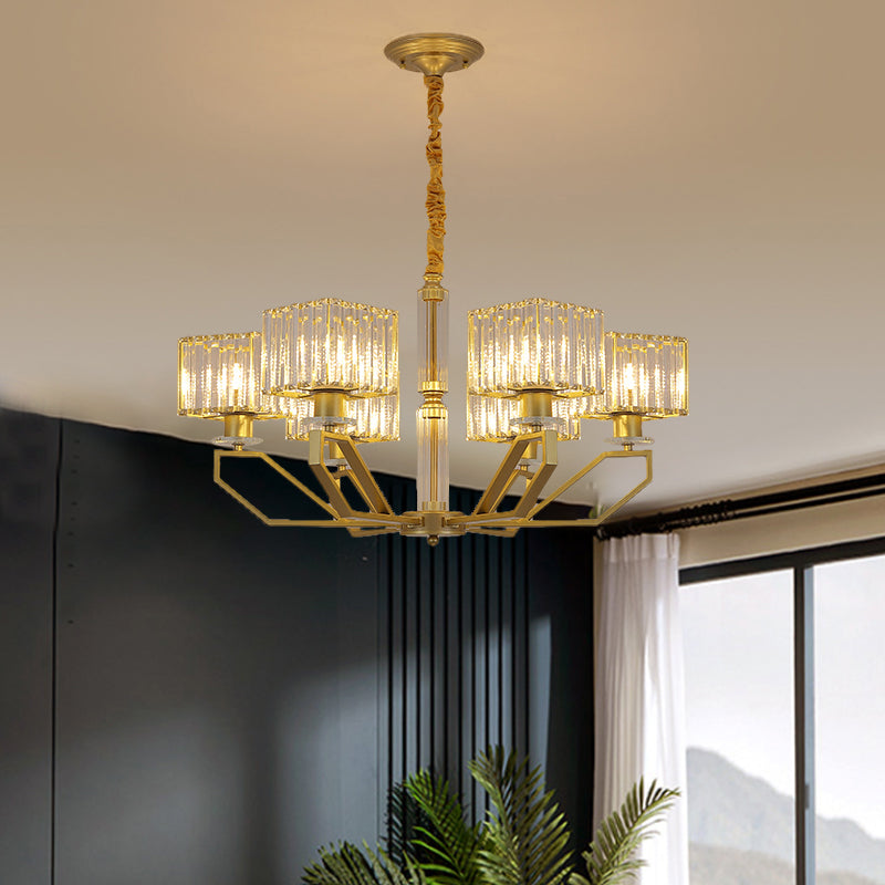 6 Lichter Kronleuchterleuchte modern