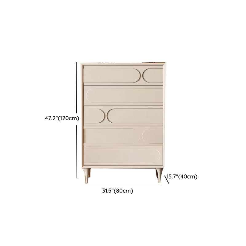 Modernism Horizontal Double Dresser Dresser with Drawers Storage for Bedroom