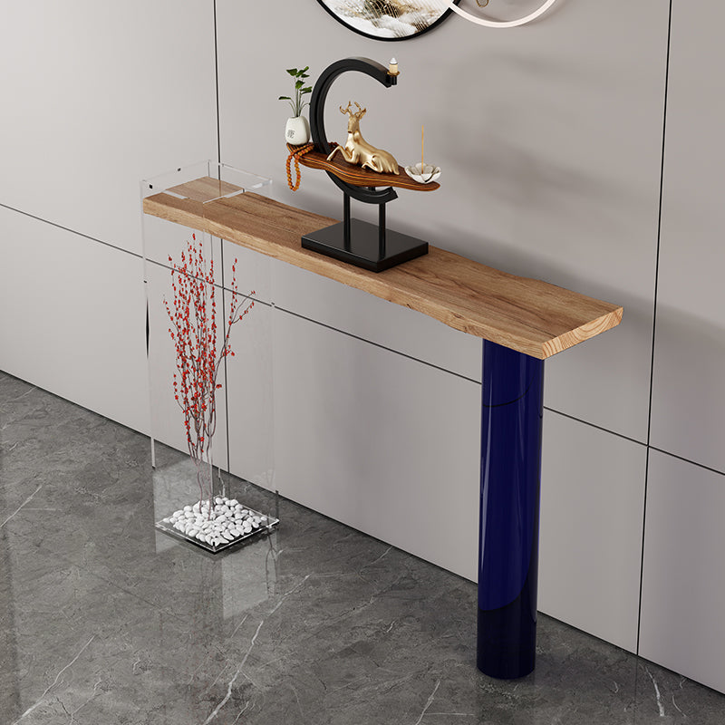 Contemporary Rectangle Shape Console Table Wooden Console Sofa Table