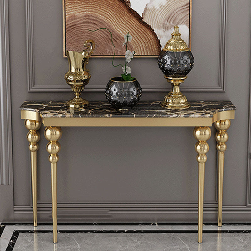 Free Form Contemporary Console Table Stone Console Sofa Table