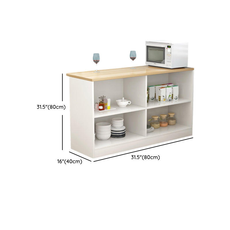 Modern Indoor Bar Stool Table Faux Wood Rectangle Counter Table