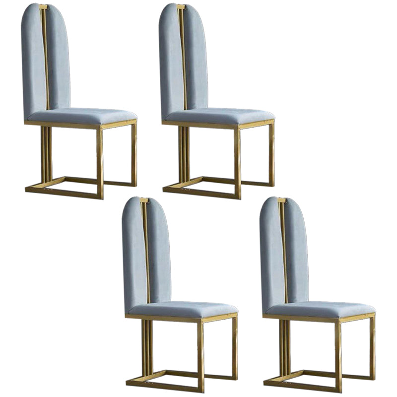 Contemporary Marble Dining Table with 4/6 Leather Dining Chairs