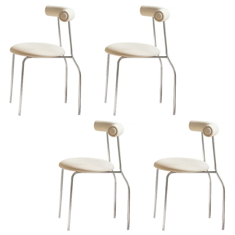 Oval 1/2/4/5/6/7 Piece Table and Chair Set White Dining Table Sets