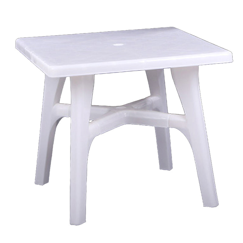 Contemporary Style Dining Set Plastic Square 1/5/7/9 Pcs Dining Table Set