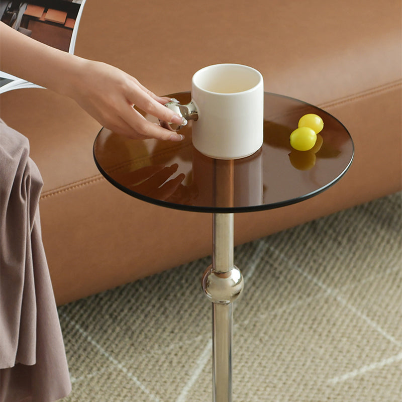 Minimalism Irregular Coffee Table Modern 21.8-In High 1 Single Cocktail Table