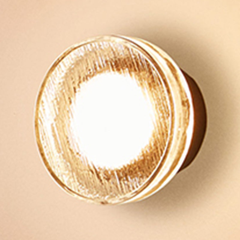 Simple Round Wall Sconce Waterproof LED Sconce Light Fixture