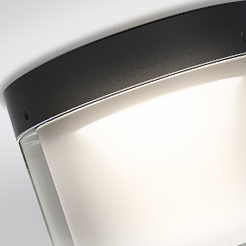 Simple Wall Sconce Waterproof LED Sconce Light Fixture with Glass