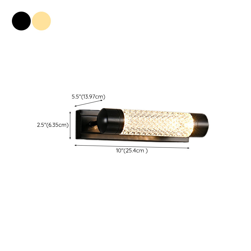 Modern Unique Shape Wall Mounted Light Metal Wall Sconce for Bathroom