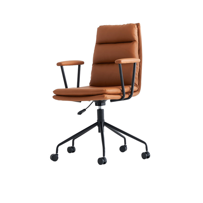 Mid-Century Modern Stick Side Chair Sewn Pillow Back Side Chair