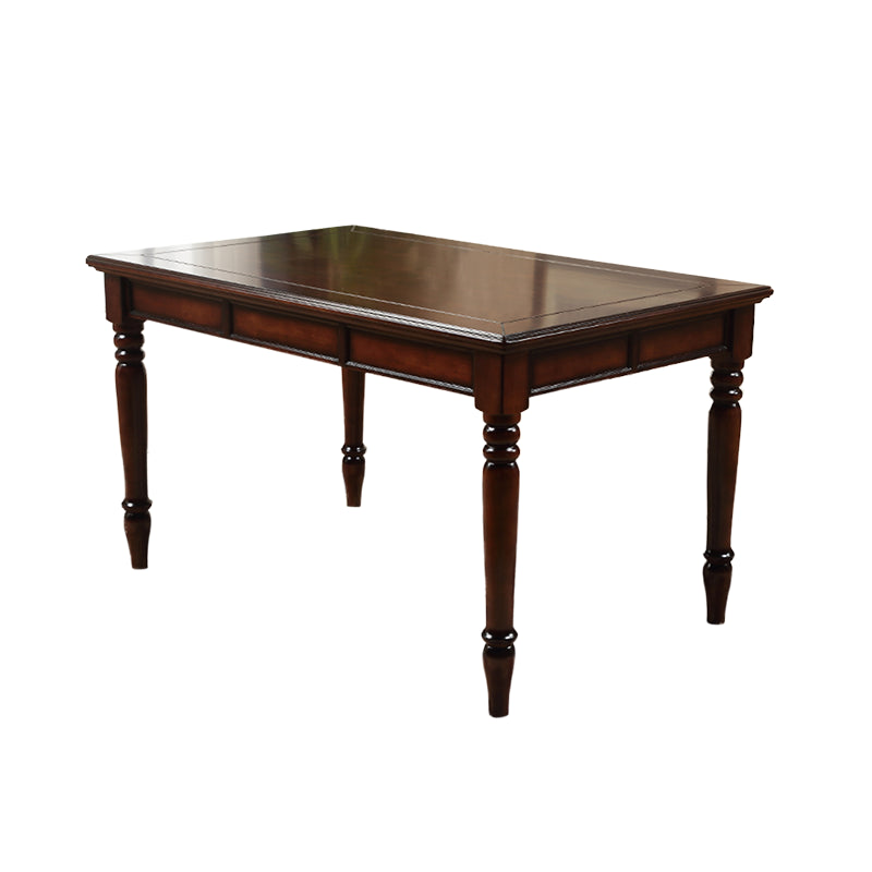 7 Piece Dining Room Chair and Table Set Solid Wood Dining Room Set