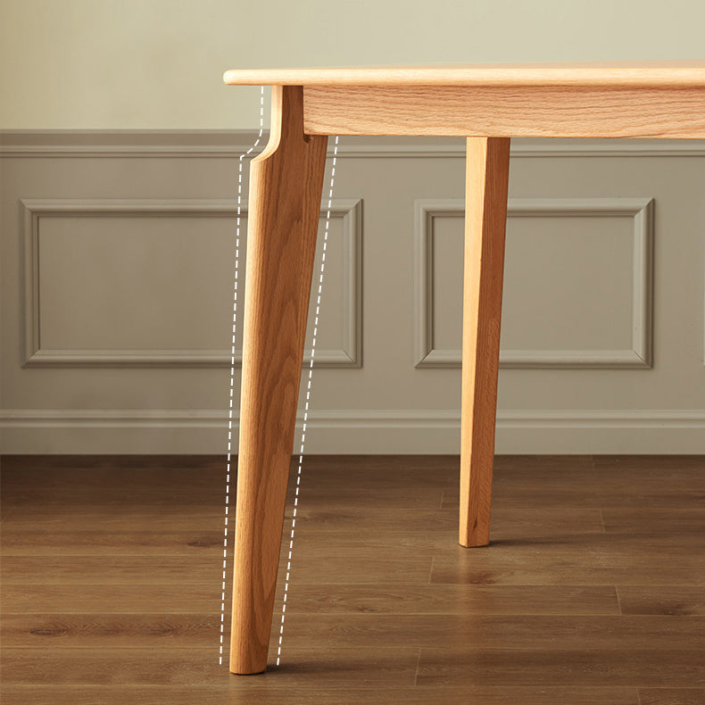 Solid Wood Dining Room Set Contemporary 1/5 Piece Dining Table Sets