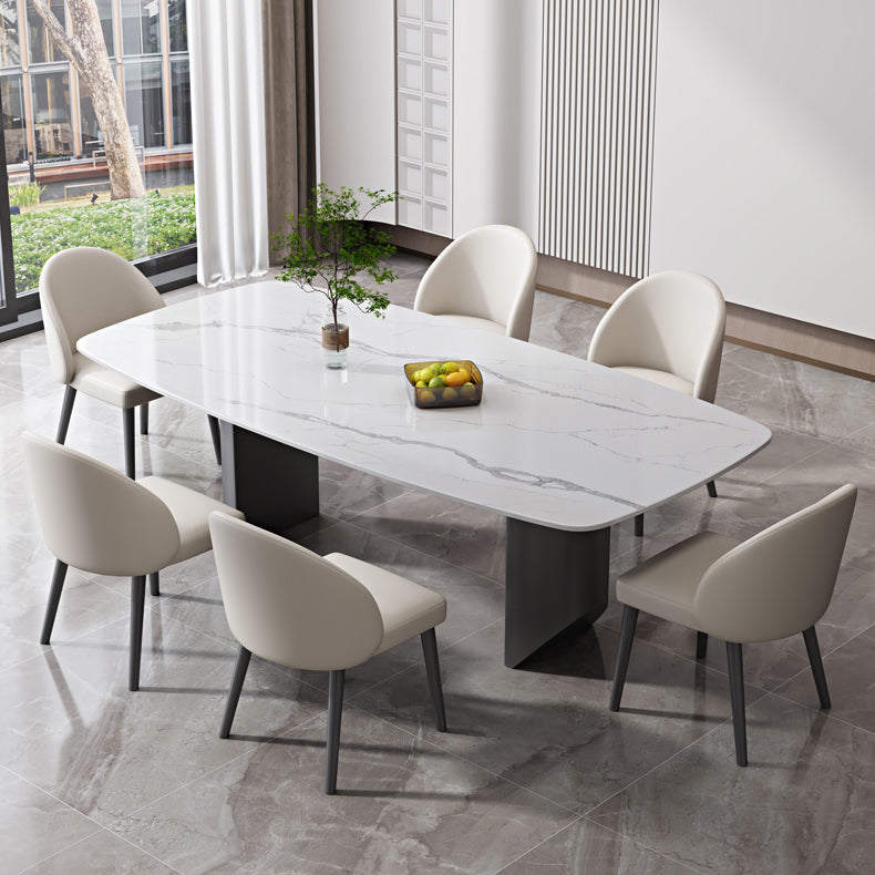 Modern Metal Chair Parsons Kitchen Dining Side Chair for Dinning Room