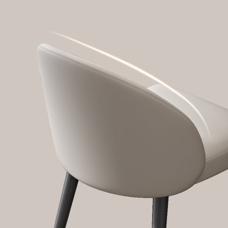 Modern Metal Chair Parsons Kitchen Dining Side Chair for Dinning Room