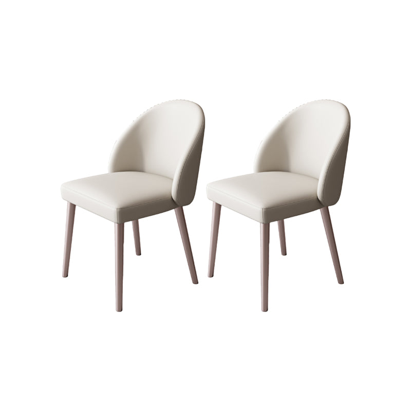 Modern Metal Chair Parsons Kitchen Dining Side Chair for Dinning Room