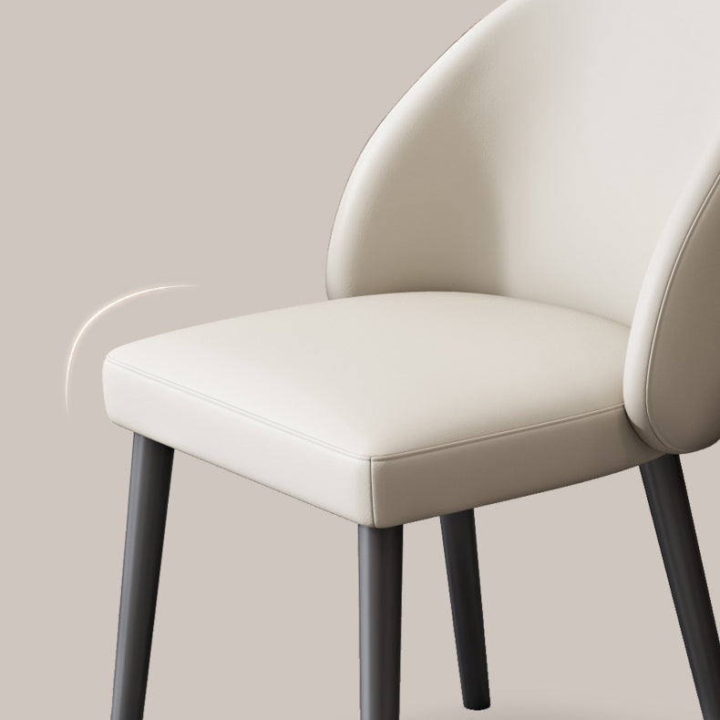 Modern Metal Chair Parsons Kitchen Dining Side Chair for Dinning Room