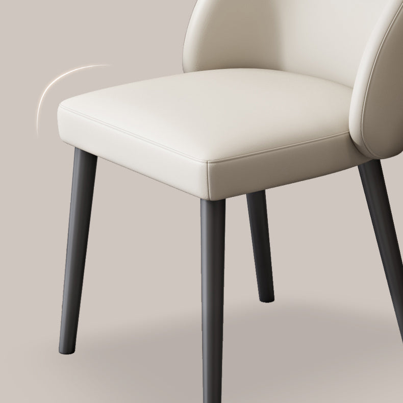 Modern Metal Chair Parsons Kitchen Dining Side Chair for Dinning Room