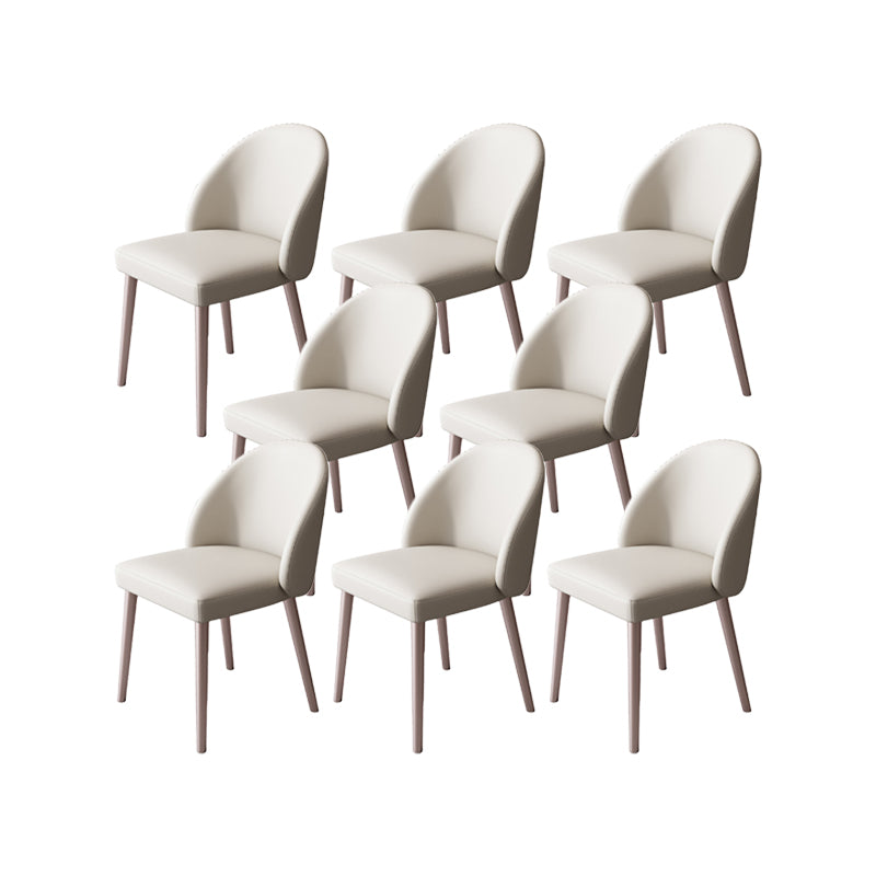 Modern Metal Chair Parsons Kitchen Dining Side Chair for Dinning Room