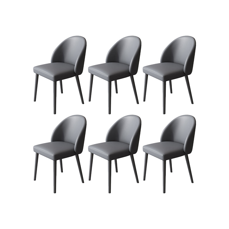 Modern Metal Chair Parsons Kitchen Dining Side Chair for Dinning Room