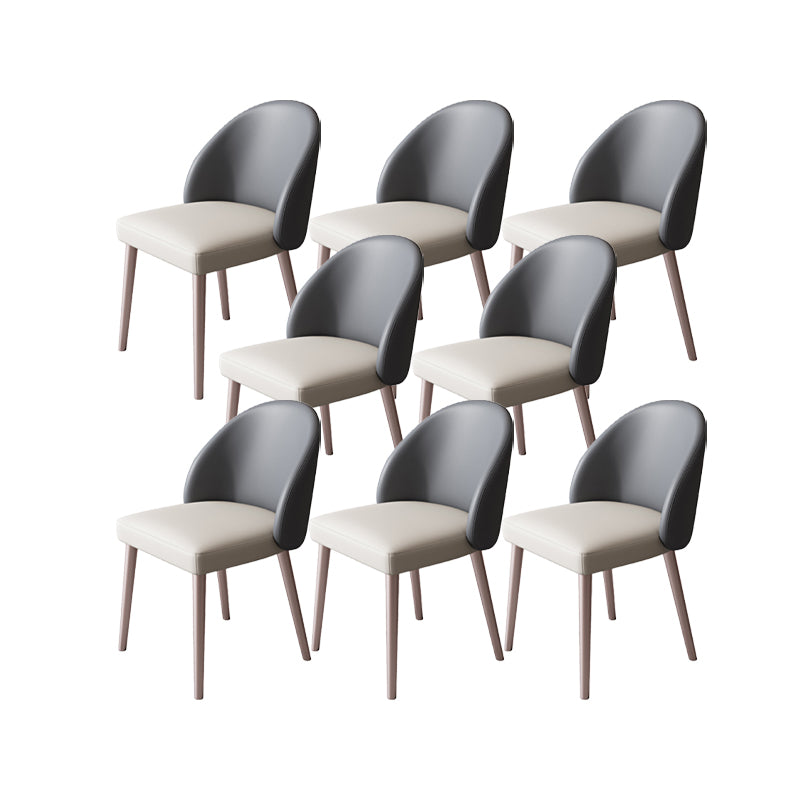 Modern Metal Chair Parsons Kitchen Dining Side Chair for Dinning Room