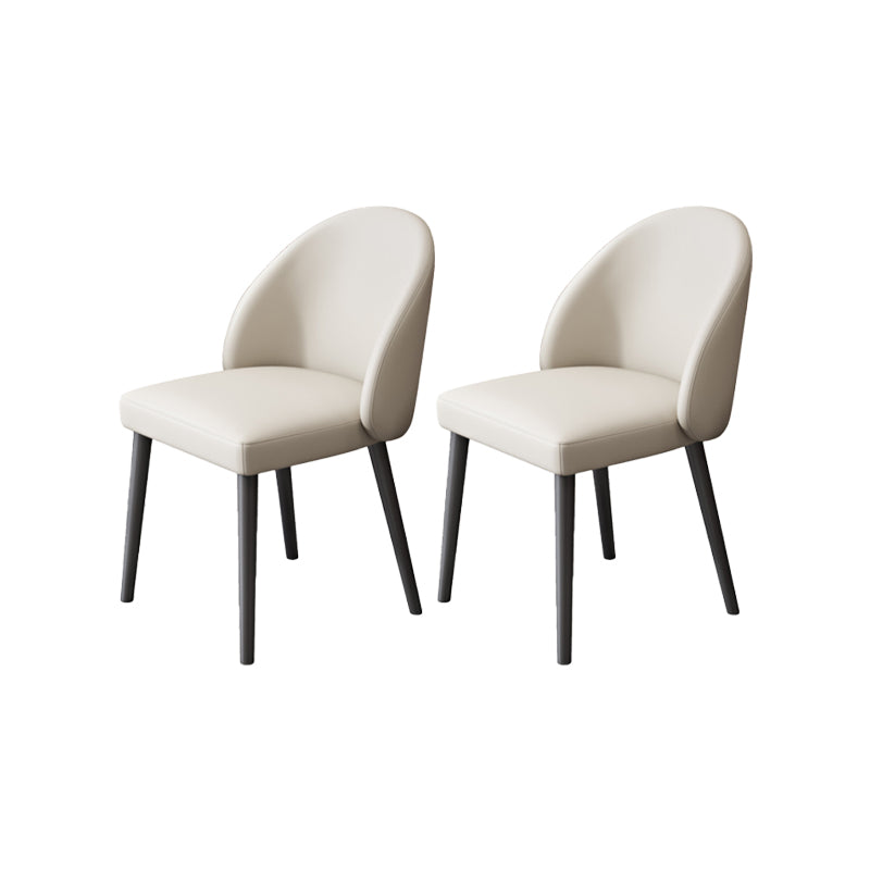 Modern Metal Chair Parsons Kitchen Dining Side Chair for Dinning Room