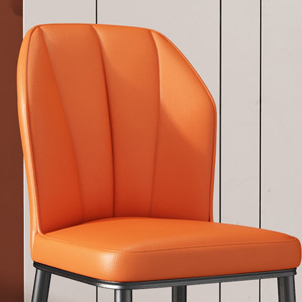 Luxury Style Metal Chair Parsons Kitchen Dining Side Chair for Dinning Room
